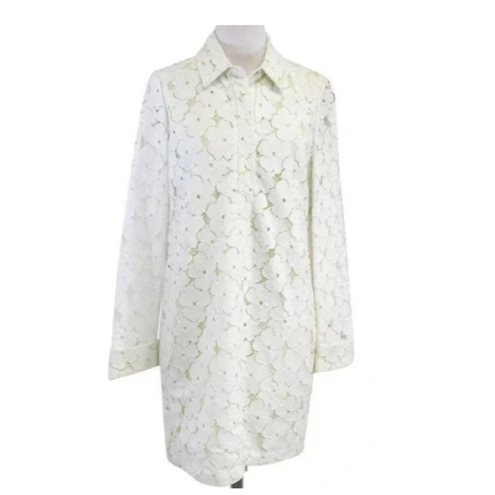 Diane von Furstenberg Leandra Floral Lace Dress Size 4